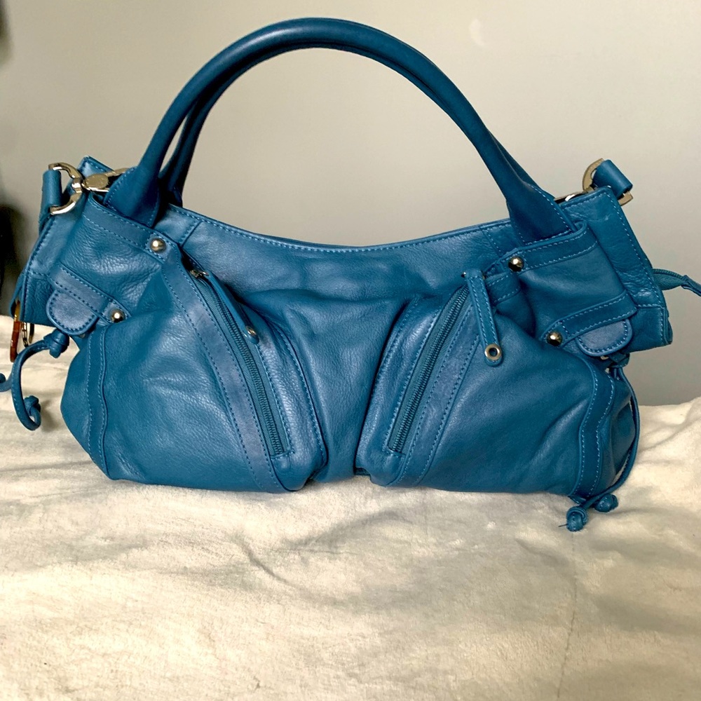 NWOT Barr + Barr handmade genuine leather purse